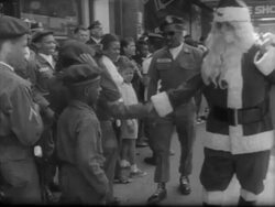 Harlem Kids Receive Christmas in July Stock Footage