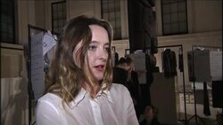 British fashion designer on her own style and celebrities who turn to designing clothes News Clip