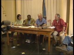 Scenes on northern side of volcano and volcanologist comment News Clip