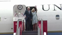 CLEAN : Biden arrives in Guetamala for illegal immigration talks News Clip