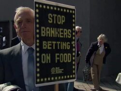 Protesters Target Barclays AGM over Food Prices News Clip