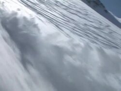 HD: Snow splash Stock Footage