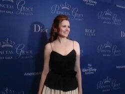 Geena Davis at 2014 Princess Grace Awards Gala With Presenting Sponsor Christian Dior Couture Stock Footage