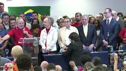 CLEAN : Brazils Lula says graft charges aim to destroy him politically News Clip