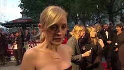 Interview with Anne-Marie Duff at the premiere of Suffragette News Clip