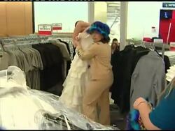 ''Running of the Brides'' race to pick up bargain wedding gowns News Clip