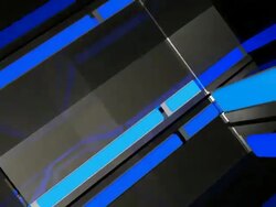 blue mirror floor Stock Footage