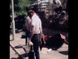 SYND 7 9 78 SEARCH FOR VICTIMS OF BOMB BLAST IN JERUSALEM News Clip