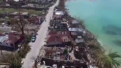 CLEAN : Hurricane Matthew: Aerial view of destruction in southern Haiti News Clip