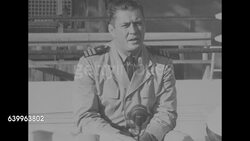 Ex-boxer Commander Gene Tunney visits Australia News Clip
