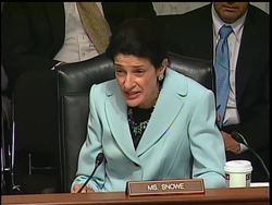 Republican Sen. Olympia Snowe says she will vote for a Democratic health care bill, breaking with her party on President Barack Obama's top legislative item News Clip