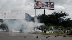 CLEAN : Protest in tense Honduras after News Clip