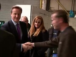 David Cameron and Kelly Tolhurst touring MCL Mechanical Ltd. News Clip
