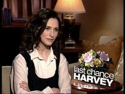 'Last Chance Harvey' junket Stock Footage