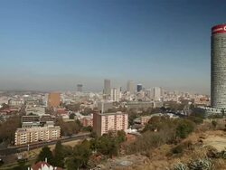 General Views Around Johannesburg Stock Footage
