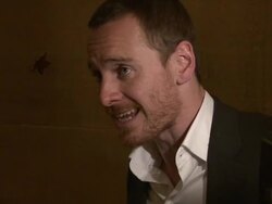 INTERVIEW: Michael Fassbender on his views on therapy, the Oscars at A Dangerous Method: UK Gala Premiere at The Mayfair Hotel on January 31, 2012 in London, England. Stock Footage