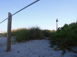 Florida Lighthouse Stock Footage