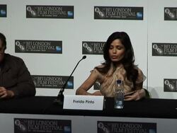 INTERVIEW: Freida Pinto  Stock Footage