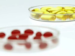 still life of medical supplies Stock Footage