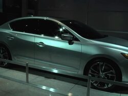 2013 Acura ILX concept car Stock Footage