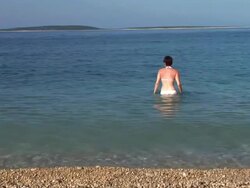 HD: Jumping In The Water Stock Footage