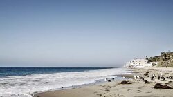 Beach in america Stock Footage