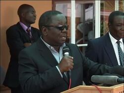 Vox Africa PM says crash an accident, tribute to wife, coffin News Clip