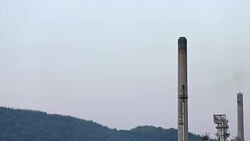 Oil refinery and IndustryPipe Stock Footage