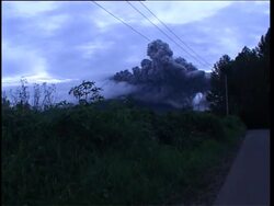 Indonesia - Mount Sinabung erupts Instructional Video