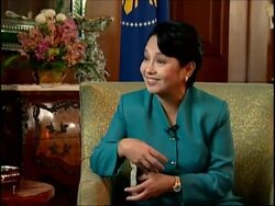 President on war on terror, neighbours in APTN interview News Clip