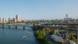 Portland City Stock Footage