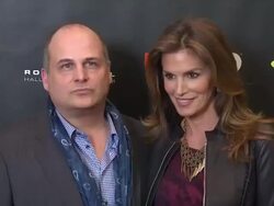 Cindy Crawford at 28th Annual Rock and Roll Hall Of Fame Induction Ceremony - Arrivals 4/18/2013 in Los Angeles, CA.(Footage by WireImage Video/Getty Images Entertainment Video) Stock Footage