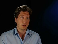 INTERVIEW: Henry Alex Rubin on comparing the stories in the film to documentaries at Disconnect Interviews: 69th Venice Film Festival on 9/3/12 in Venice, Italy. (Footage by WireImage Video/Getty Images Entertainment Video) Stock Footage