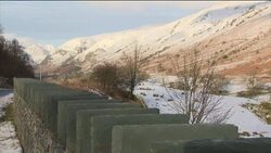 Winter scenery in the Lake District News Clip