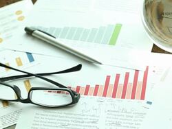 HD:Table workplace of business people. Stock Footage