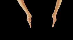 Trackpad Demonstration Chroma Key Stock Footage