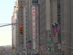 Radio City Music Hall Stock Footage