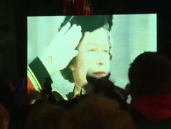 ATMOSPHERE: BBC Concert Diamond Jubilee at Buckingham Palace on June 04, 2012 in London, England (Footage by WireImage Video/Getty Images) Stock Footage