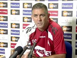 Bolton Manager Owen Coyle Interview  Stock Footage