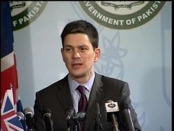 WRAP UK and Pakistani FMs'' joint presser, intv with UK FM on Afghanistan News Clip