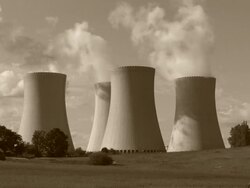 Nuclear Power Plant Stock Footage