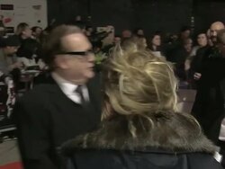 Brian Cox at the Coriolanus Gala Premiere: 55th London Film Festival at London England. (Footage by WireImage Video/Getty Images Entertainment Video) Stock Footage