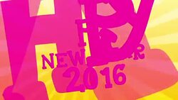 New Year 2016 Stock Footage