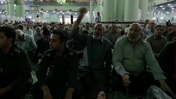 Calls of 'Death to America' in Tehran Mosque News Clip