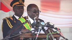 CLEAN: Zimbabwe: Mugabe asks for peaceful elections News Clip