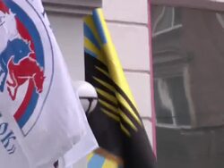 Pro Russian Flags Waved In Ukraine News Clip