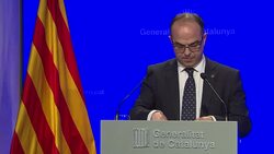 CLEAN : Catalan spokesperson calls for dialogue with Rajoy government News Clip