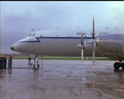 MR MINTOFF DEPARTS FOR ROME - COLOUR - NO SOUND News Clip