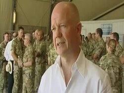 William Hague Afghan Army Grab News Clip
