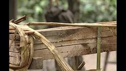 Craftsmen making repairs to Phreah Khan News Clip